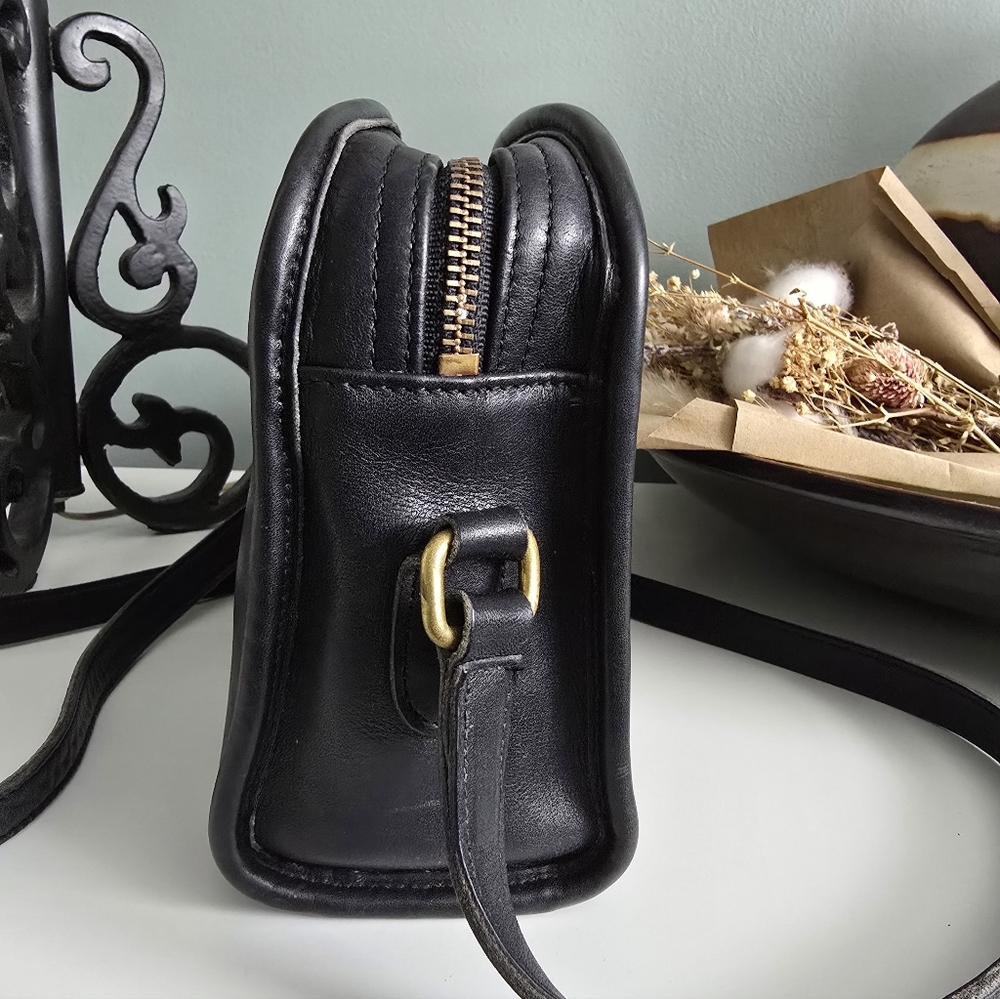 Coach Black Leather Crossbody Bag - Picture 3 of 7